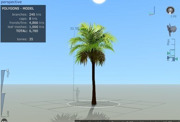 Tree Stylized Unity Unreal Game ready Low-poly 3D model_3