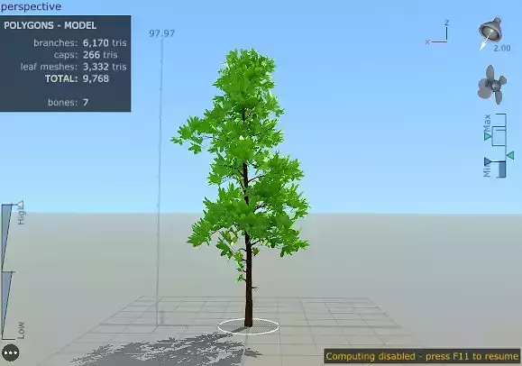 Tree Stylized Unity Unreal Game ready