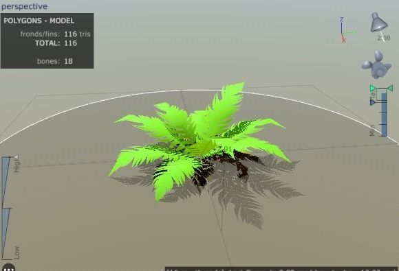 Tree Stylized Unity Unreal Game ready Low-poly 3D model_5