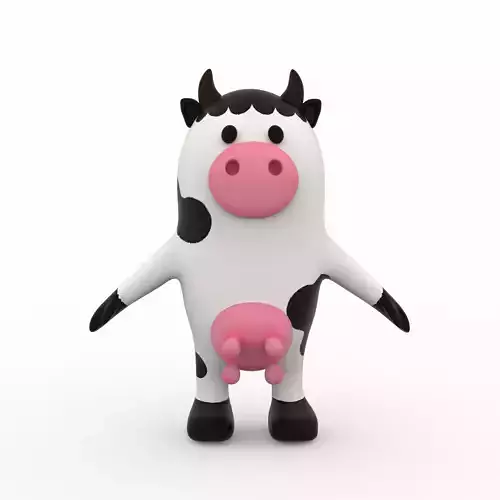 Cow stylized