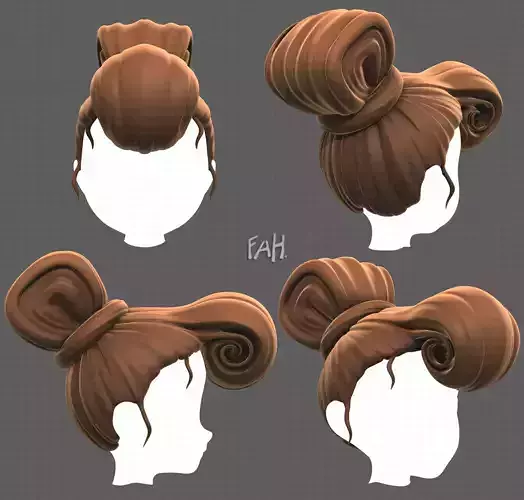 Base Hair for girl V50