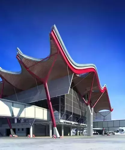 Modern Shopping Mall Scene