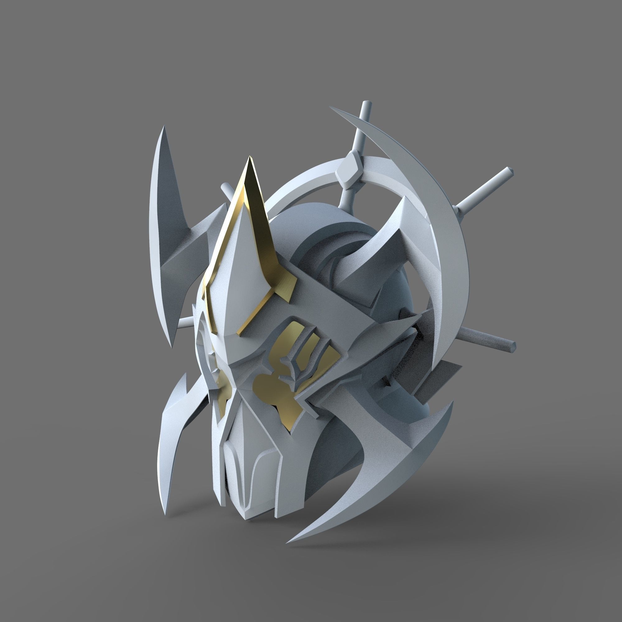 The Ageless Champion Battle Royale Fort Wearable Helmet 3D print model_79