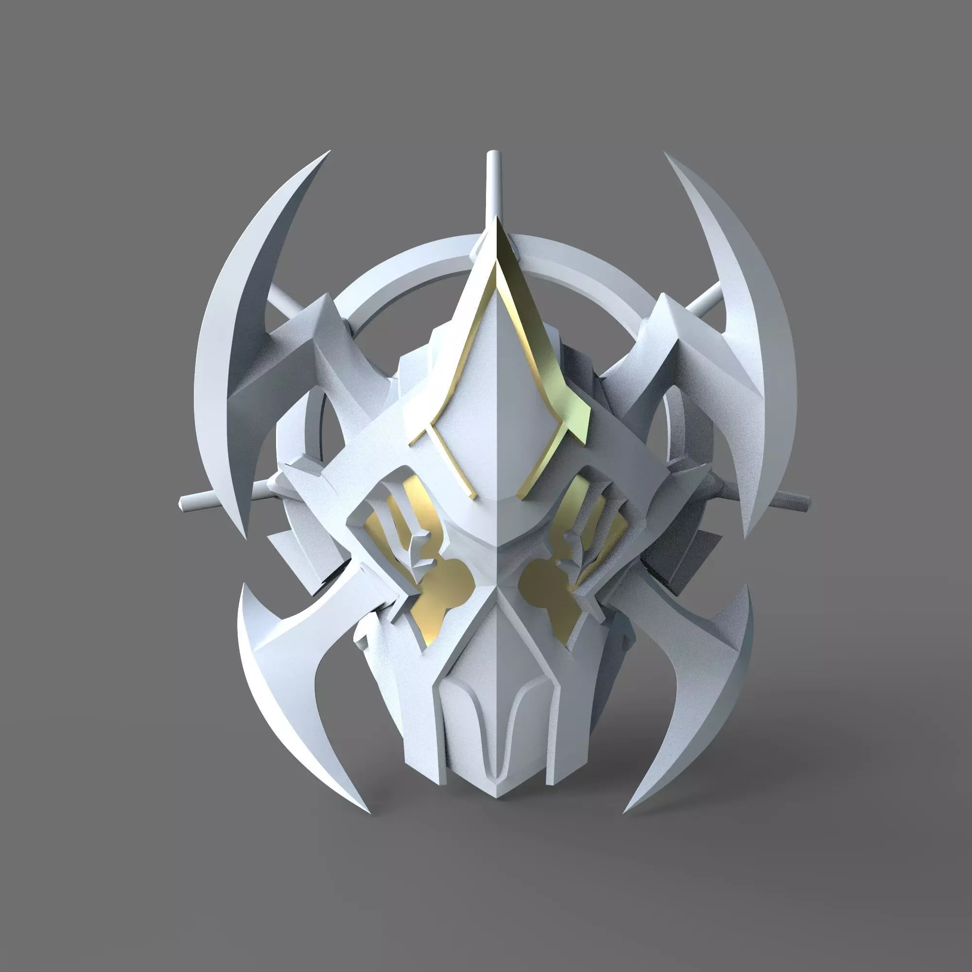 The Ageless Champion Battle Royale Fort Wearable Helmet 3D print model_0