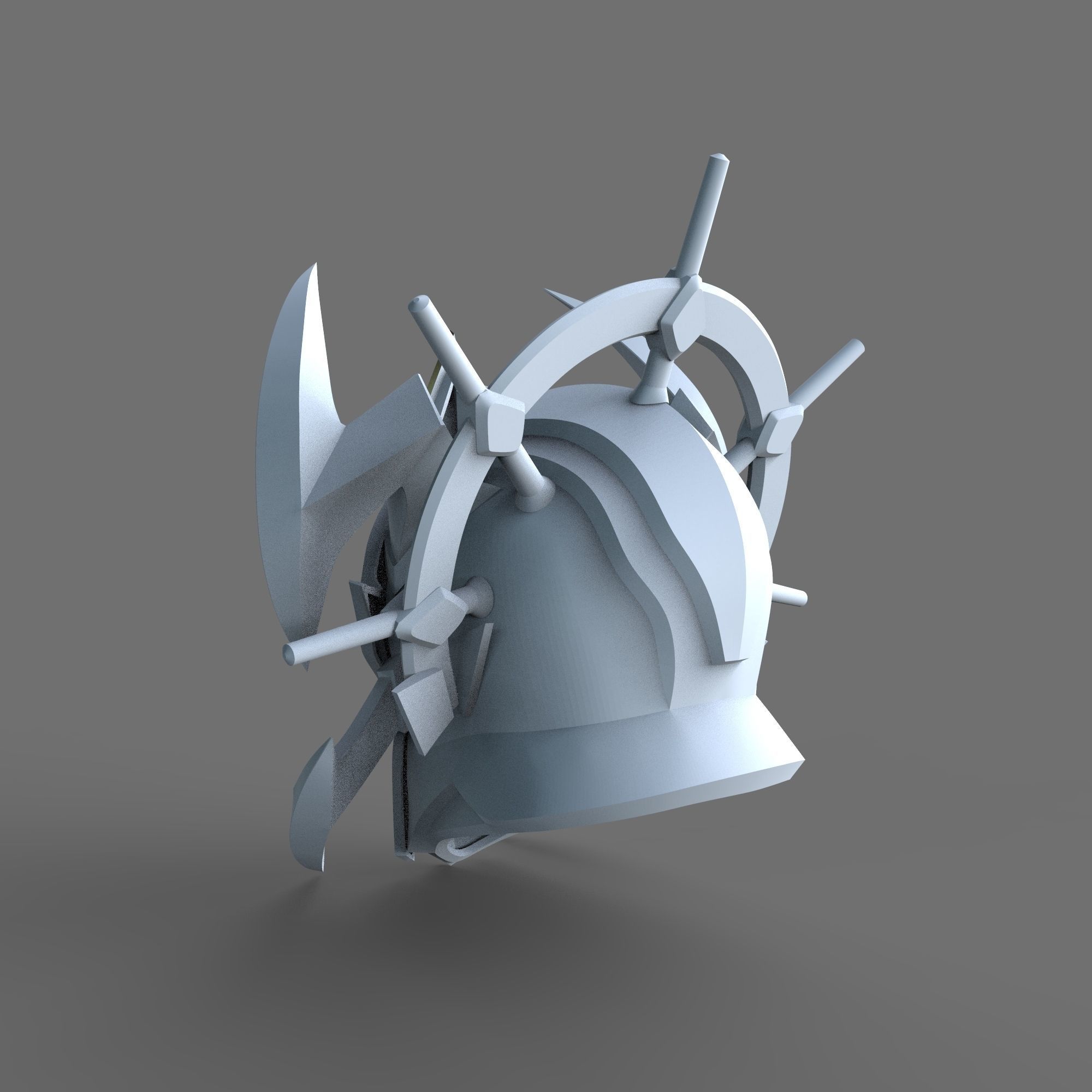 The Ageless Champion Battle Royale Fort Wearable Helmet 3D print model_47