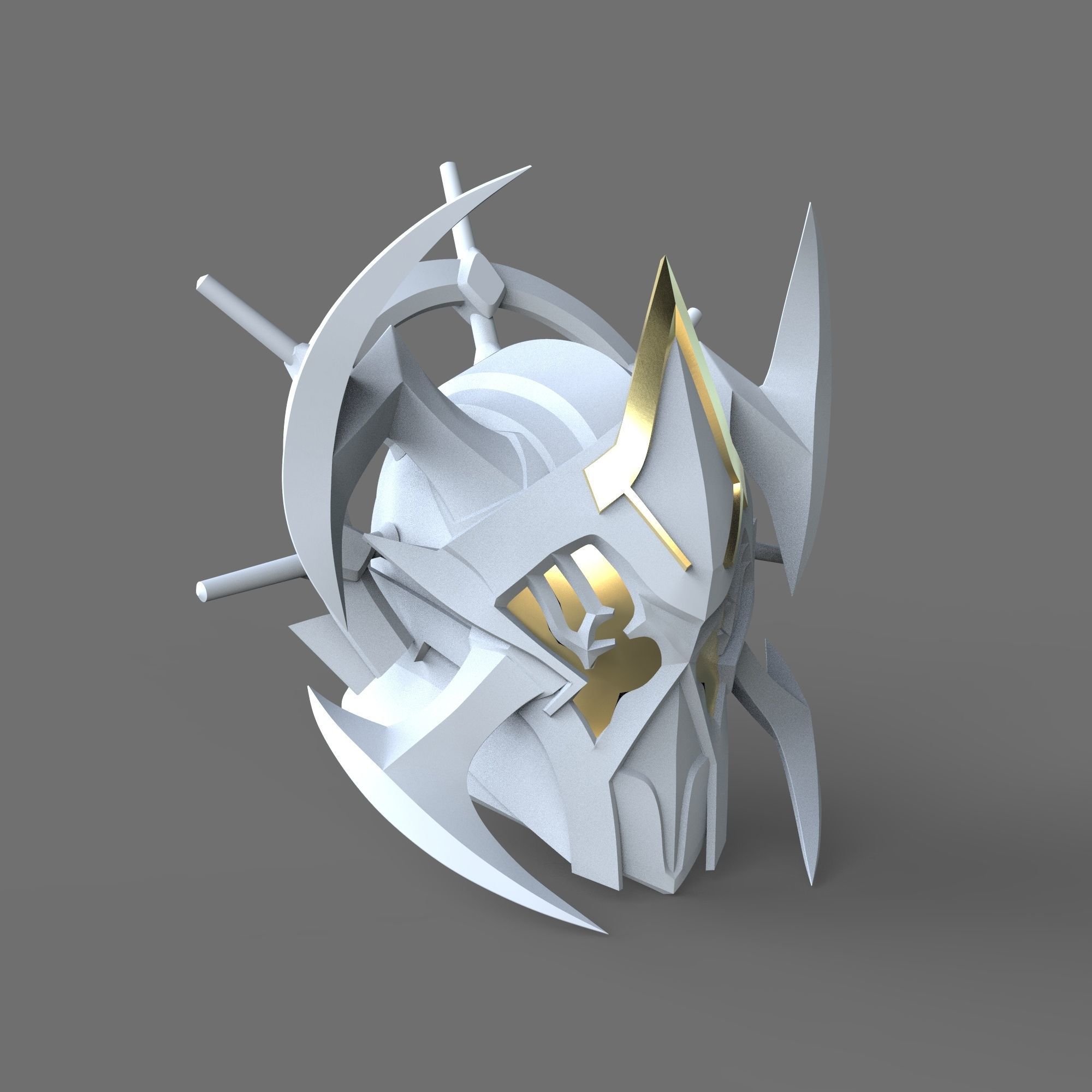 The Ageless Champion Battle Royale Fort Wearable Helmet 3D print model_20