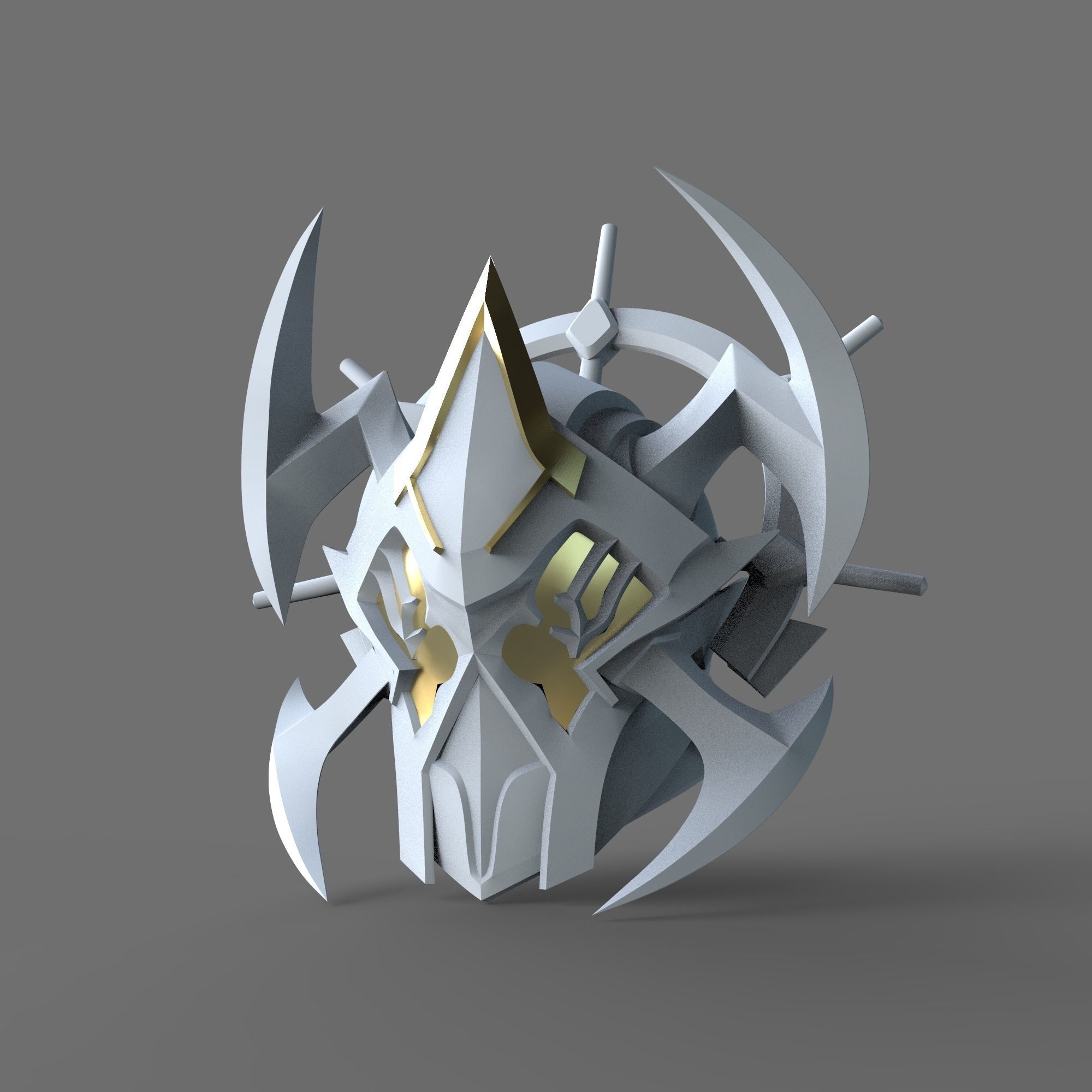 The Ageless Champion Battle Royale Fort Wearable Helmet 3D print model_34