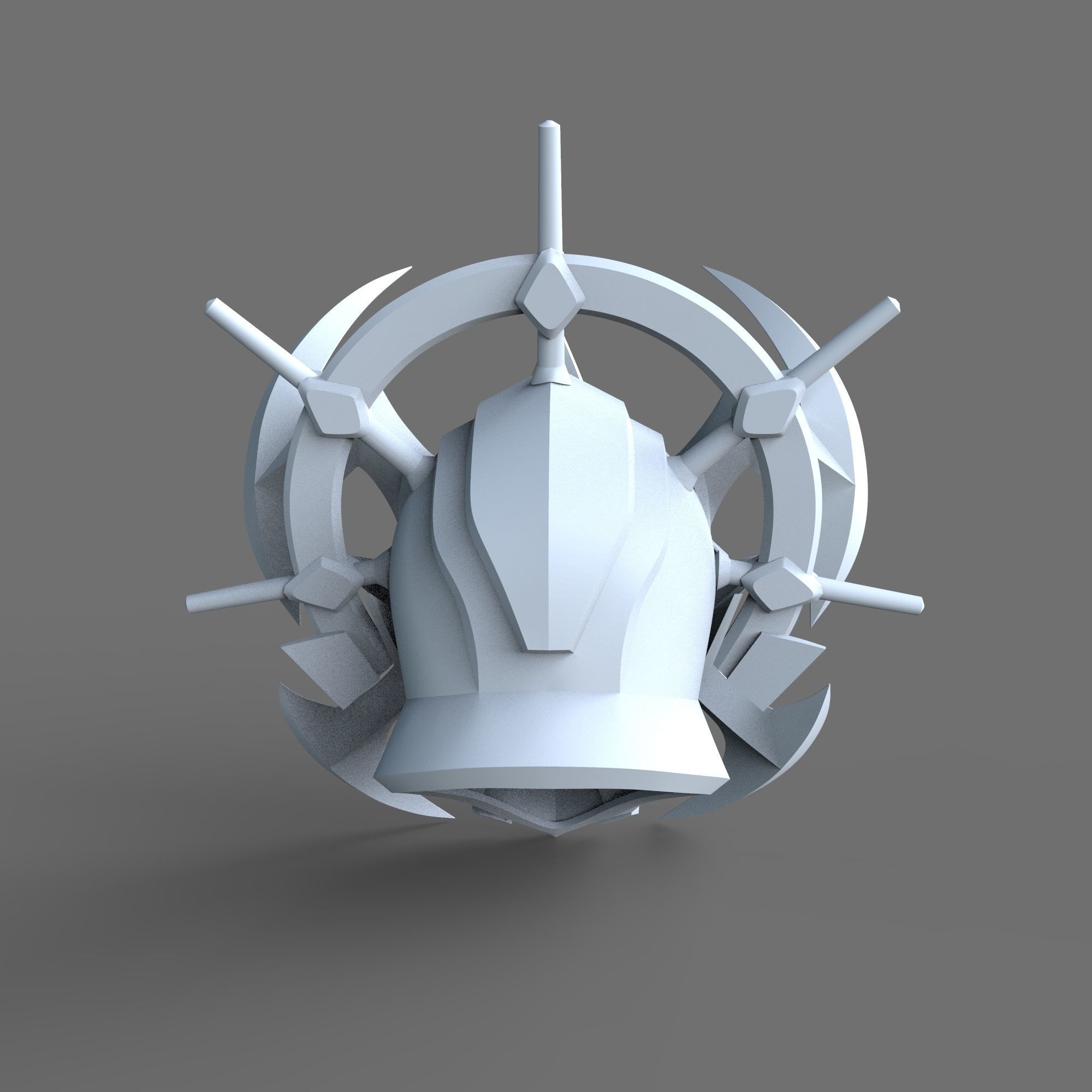 The Ageless Champion Battle Royale Fort Wearable Helmet 3D print model_66