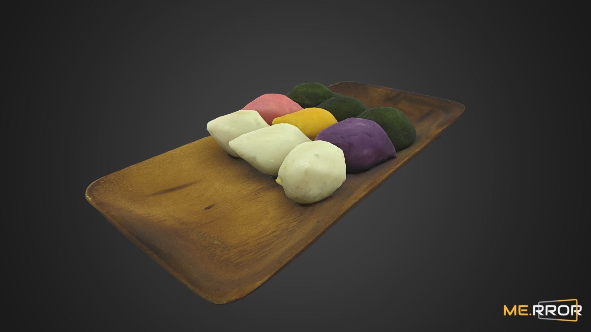 Korean Rice Cake Songpyeon 3 3D model_3