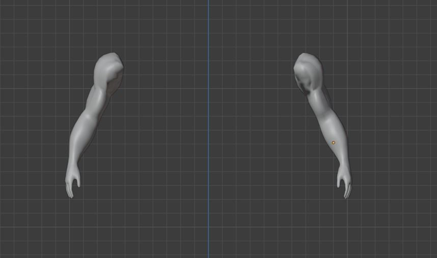 ARMS 3D MODEL - AR - VR - GAME READY 3D model_15