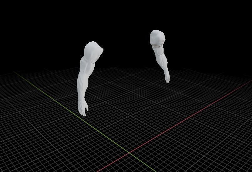 ARMS 3D MODEL - AR - VR - GAME READY 3D model_8