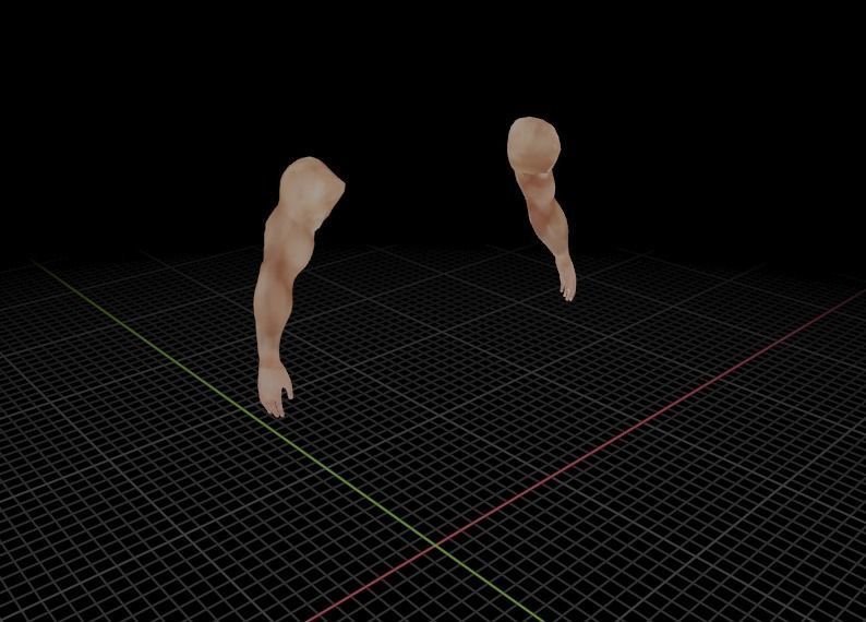 ARMS 3D MODEL - AR - VR - GAME READY 3D model_6