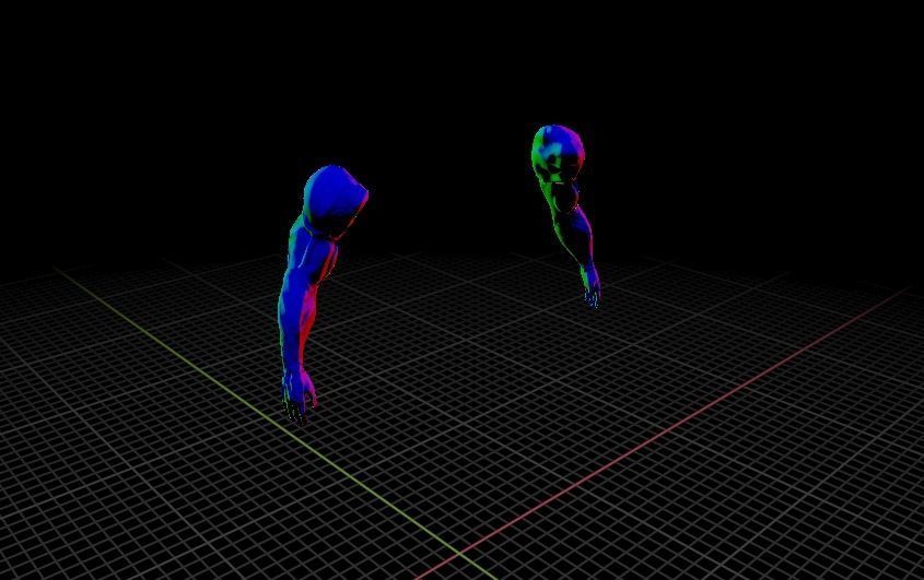 ARMS 3D MODEL - AR - VR - GAME READY 3D model_10