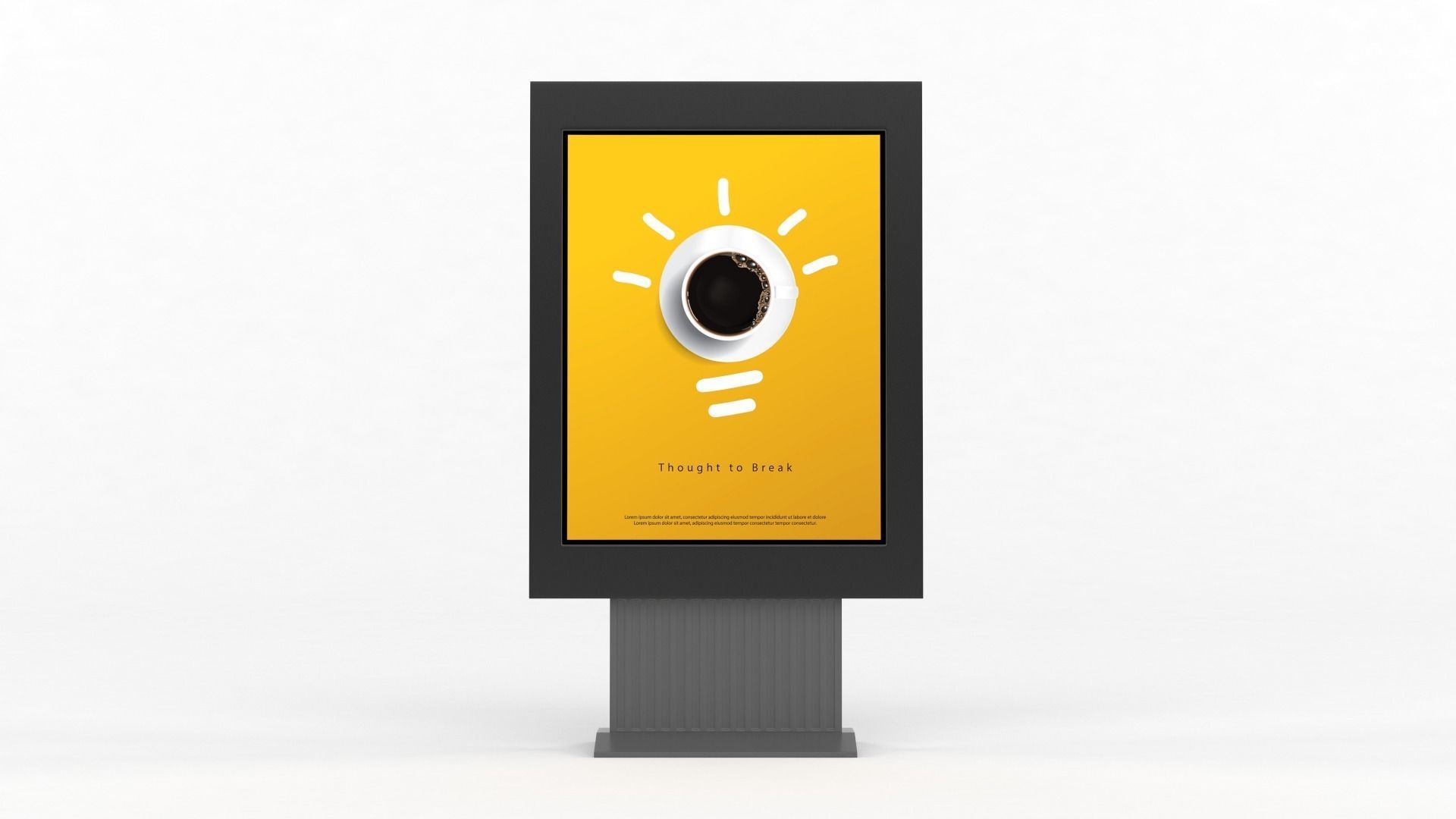 Electronic Kiosk 3D model_1