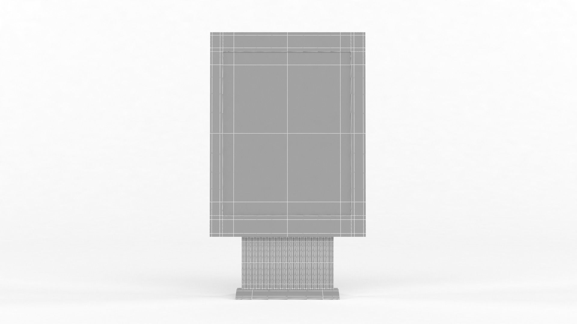 Electronic Kiosk 3D model_7