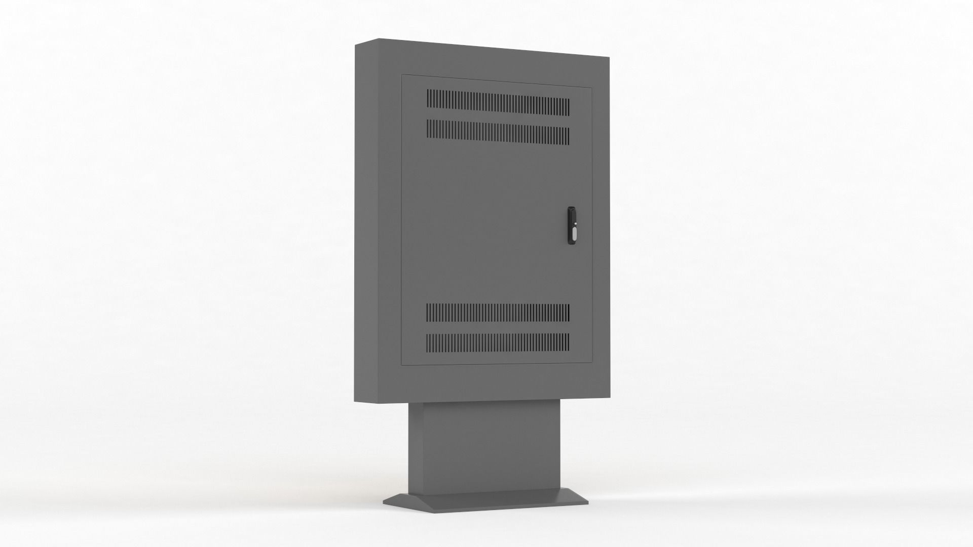 Electronic Kiosk 3D model_4