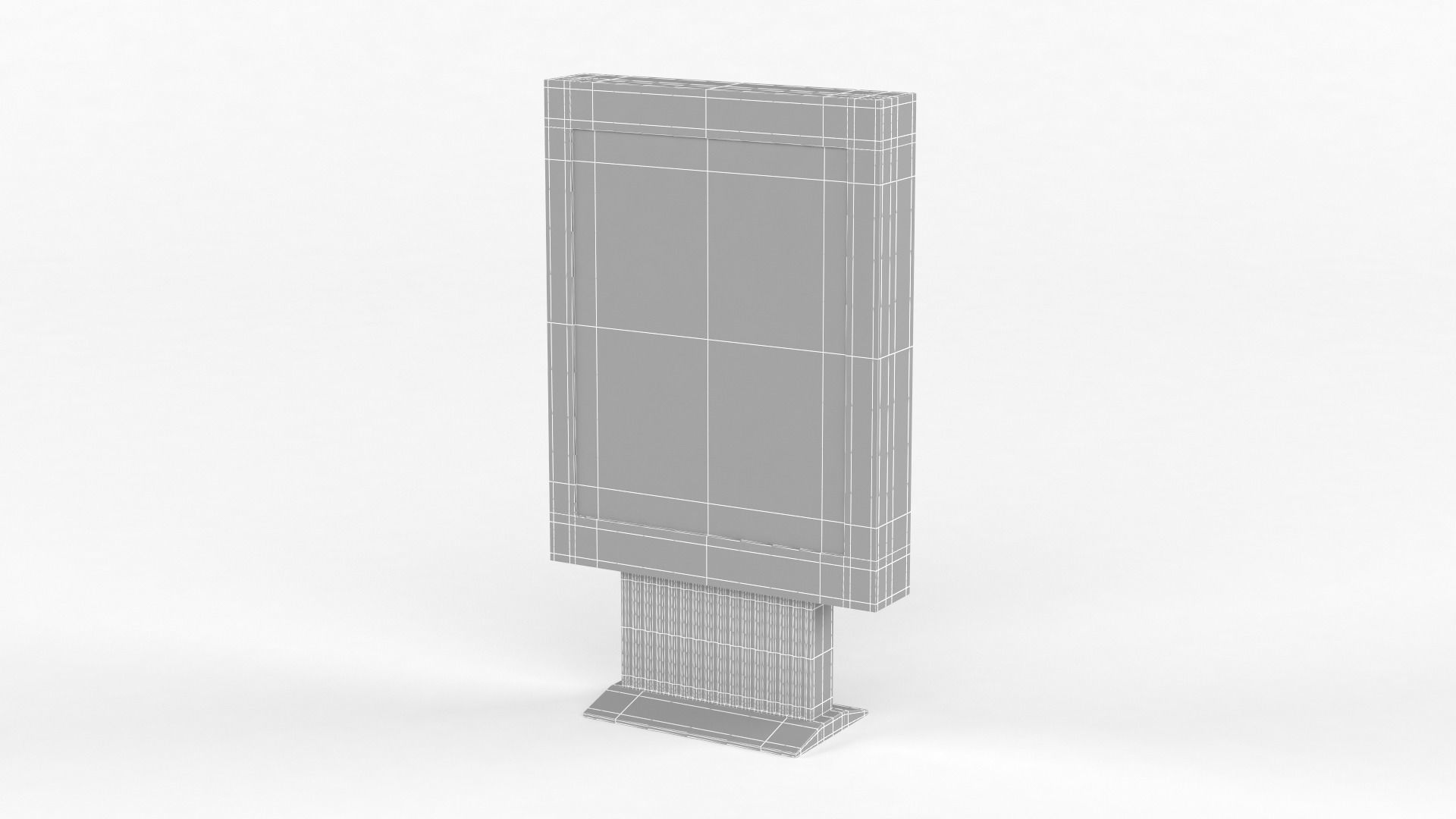 Electronic Kiosk 3D model_9