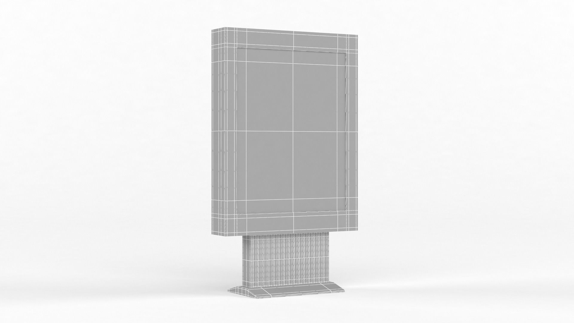 Electronic Kiosk 3D model_11
