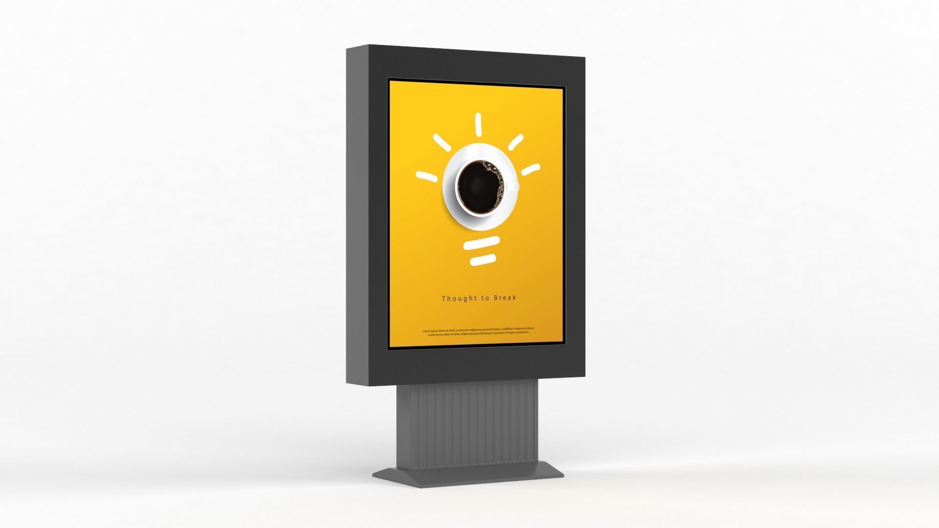 Electronic Kiosk 3D model_5