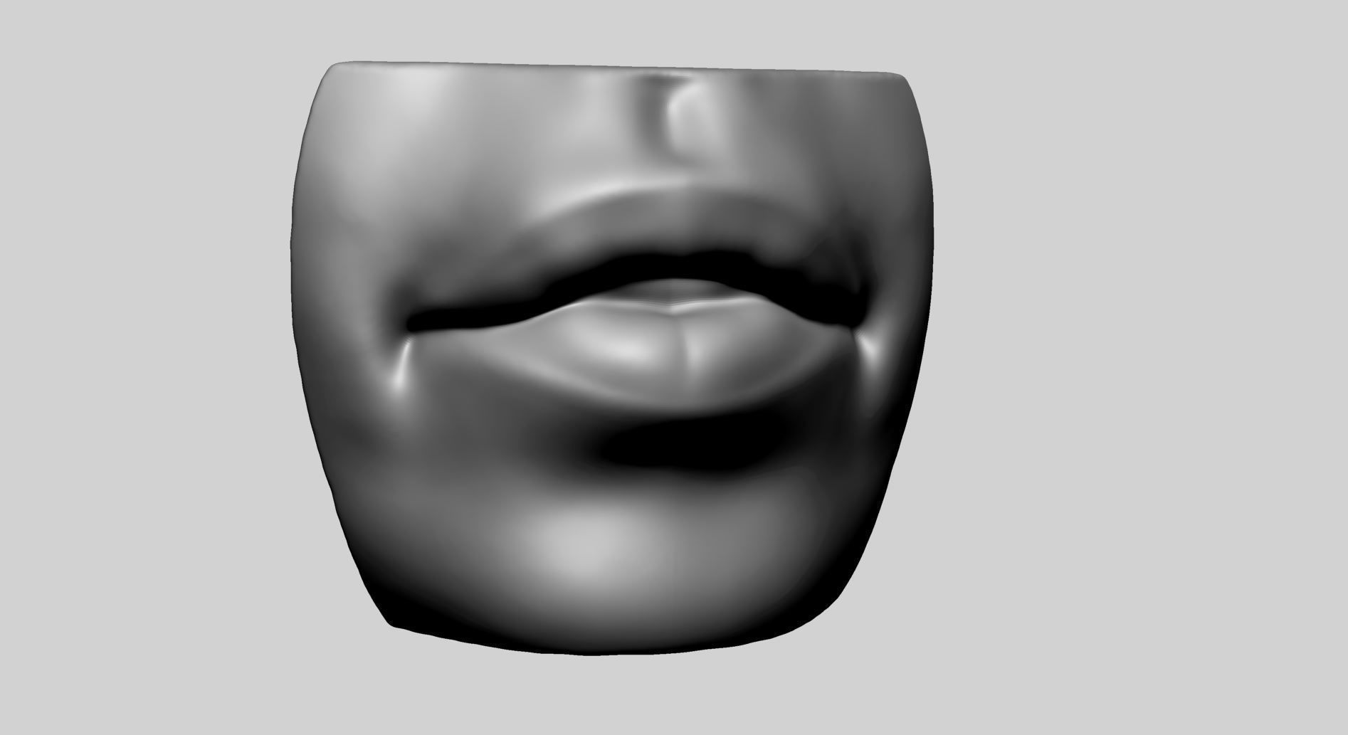 Lip Model with Different Types 3D model_1