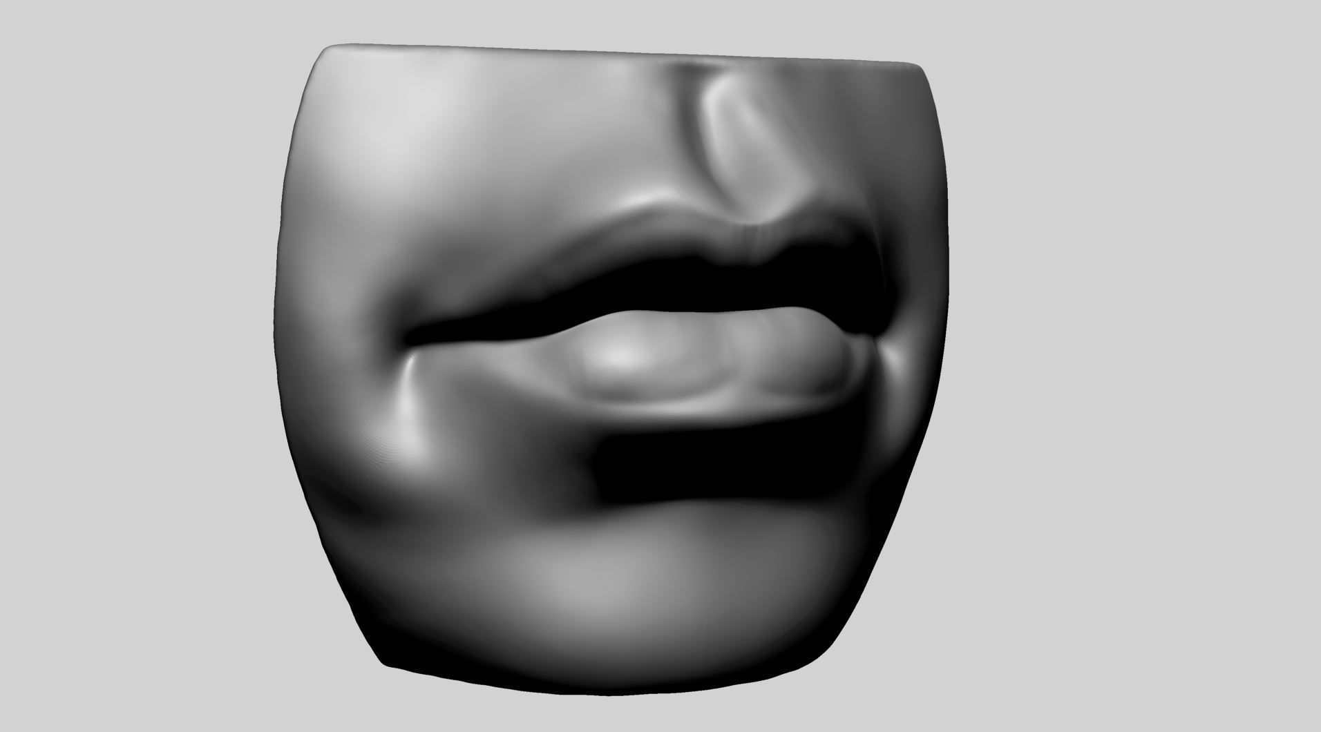 Lip Model with Different Types 3D model_11