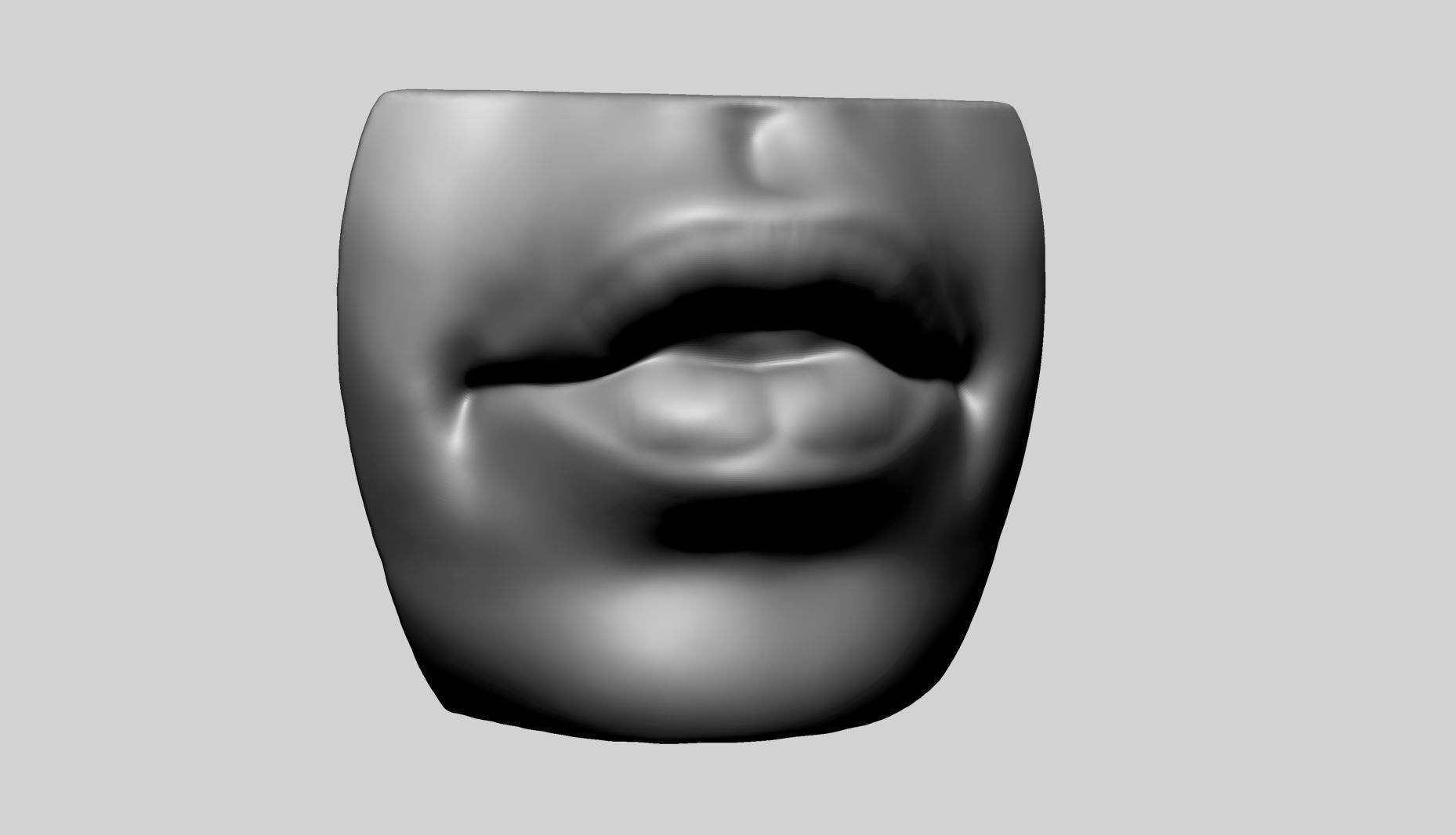 Lip Model with Different Types 3D model_3