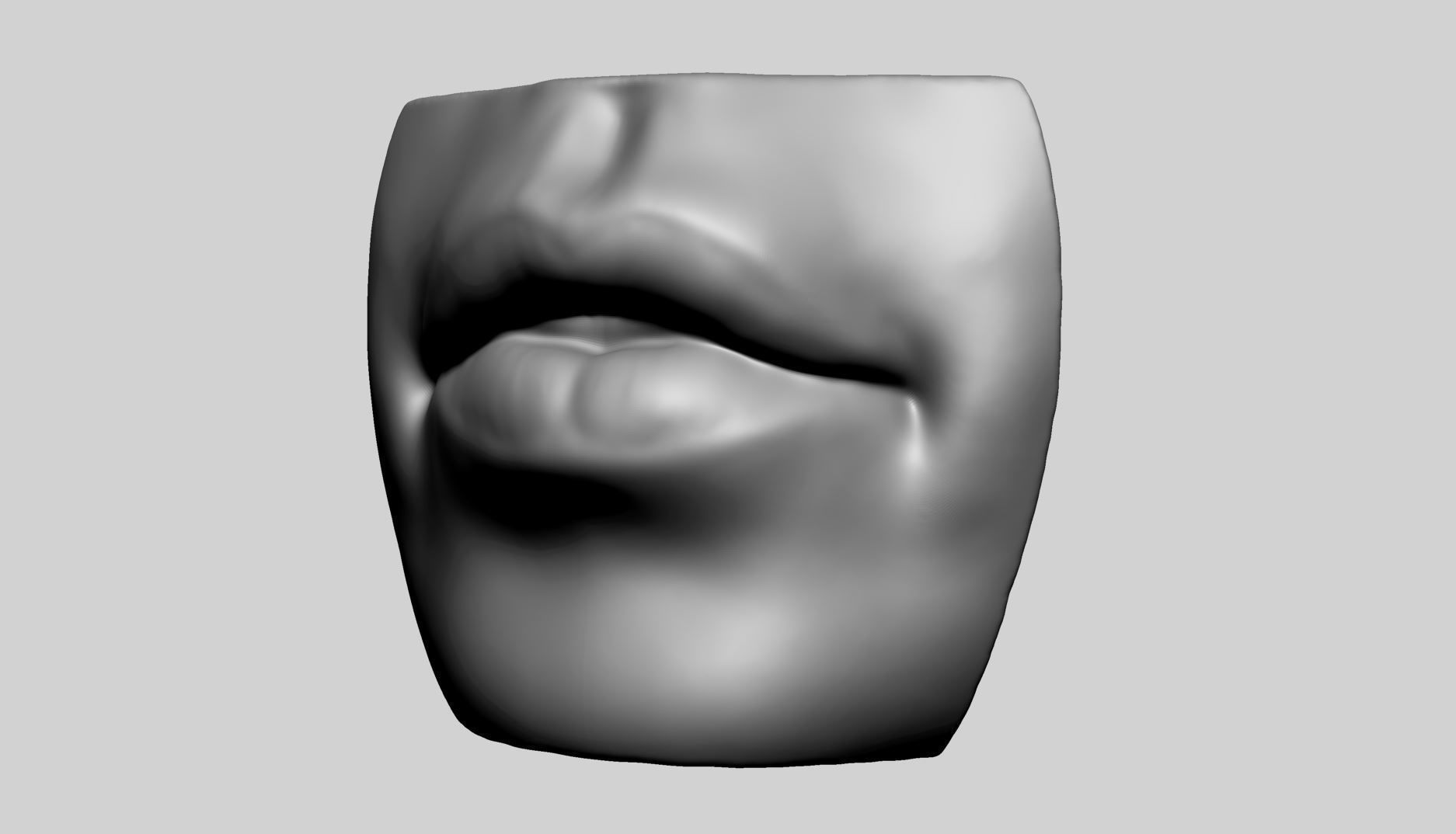 Lip Model with Different Types 3D model_8