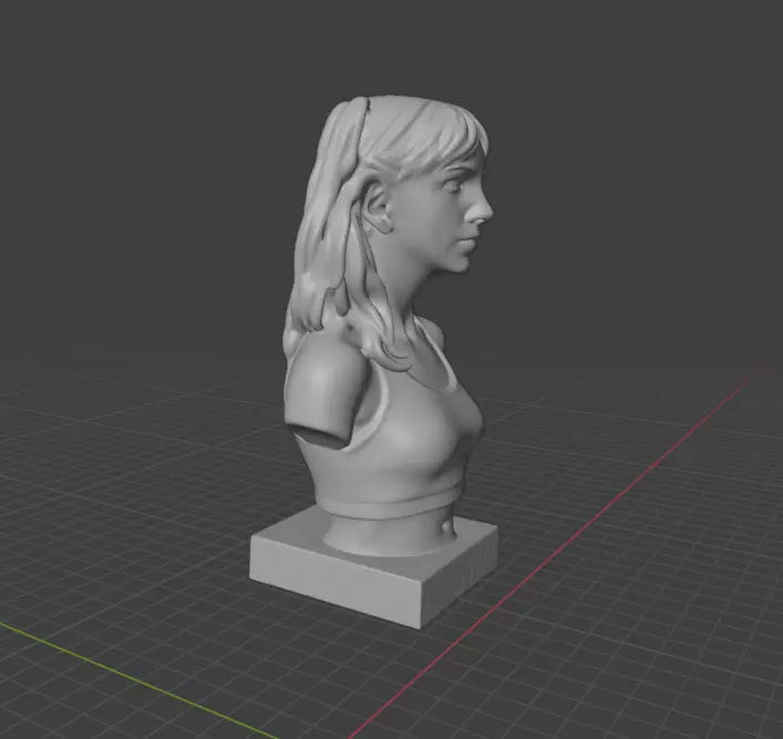Britney Spears 3D print model_9