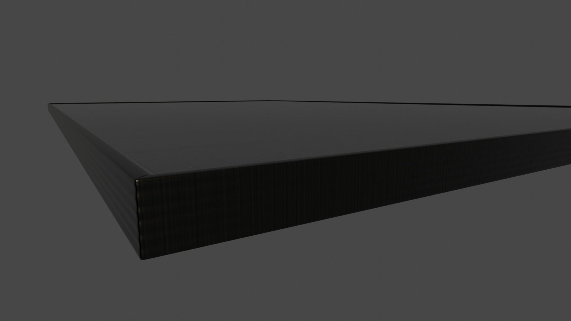 Solar panel - black frame 3D model_7