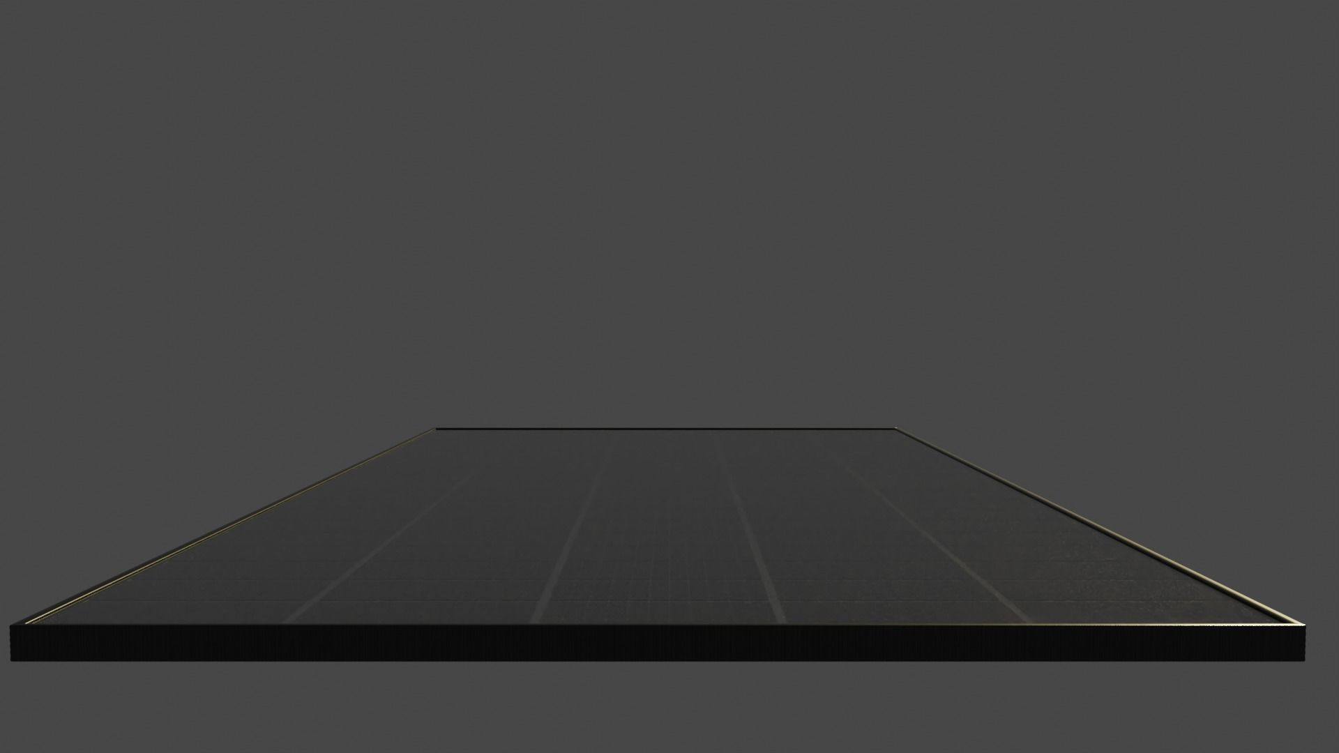 Solar panel - black frame 3D model_8
