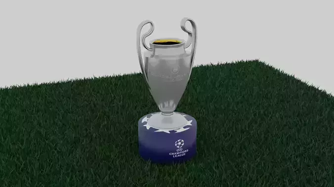 UEFA Champions League Trophy 3D model
