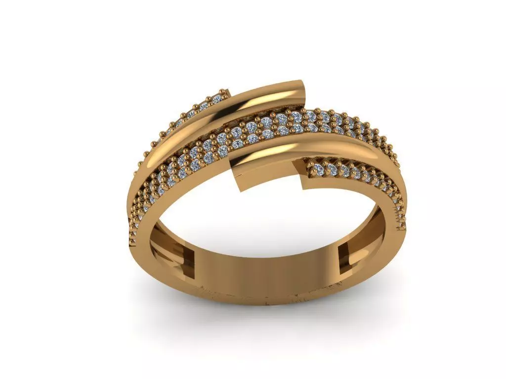 light gram ring-14 3D print model_0