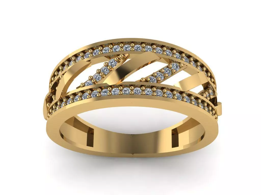 light gram ring-17 3D print model_0