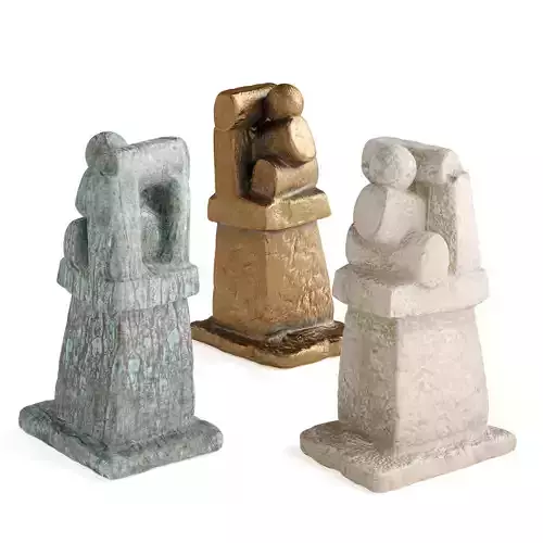 Constraction figure sculpture