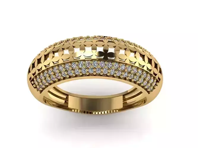 light gram ring-27 3D print model