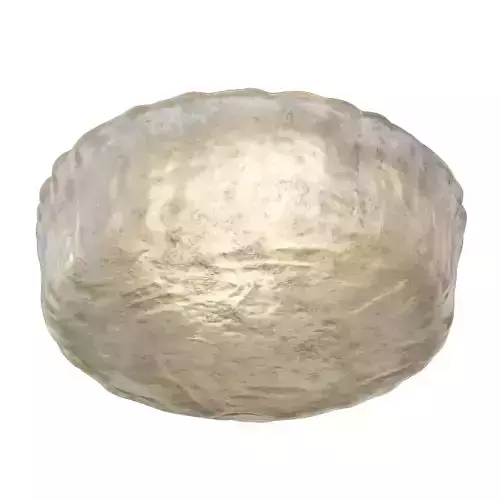 1stdibs Round Murano Glass Flush Mount by Limburg