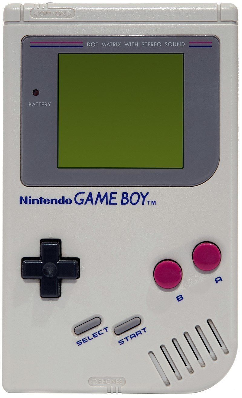 Gameboy nintendo Low-poly 3D model_4