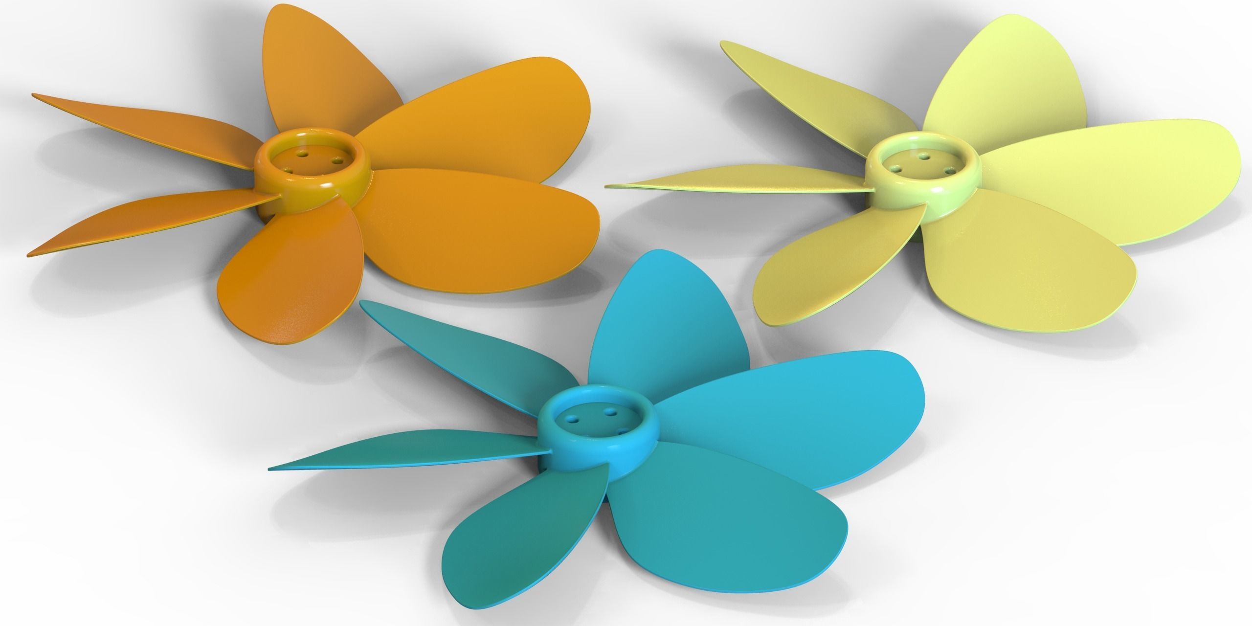 ventilation blade 3D print model_3