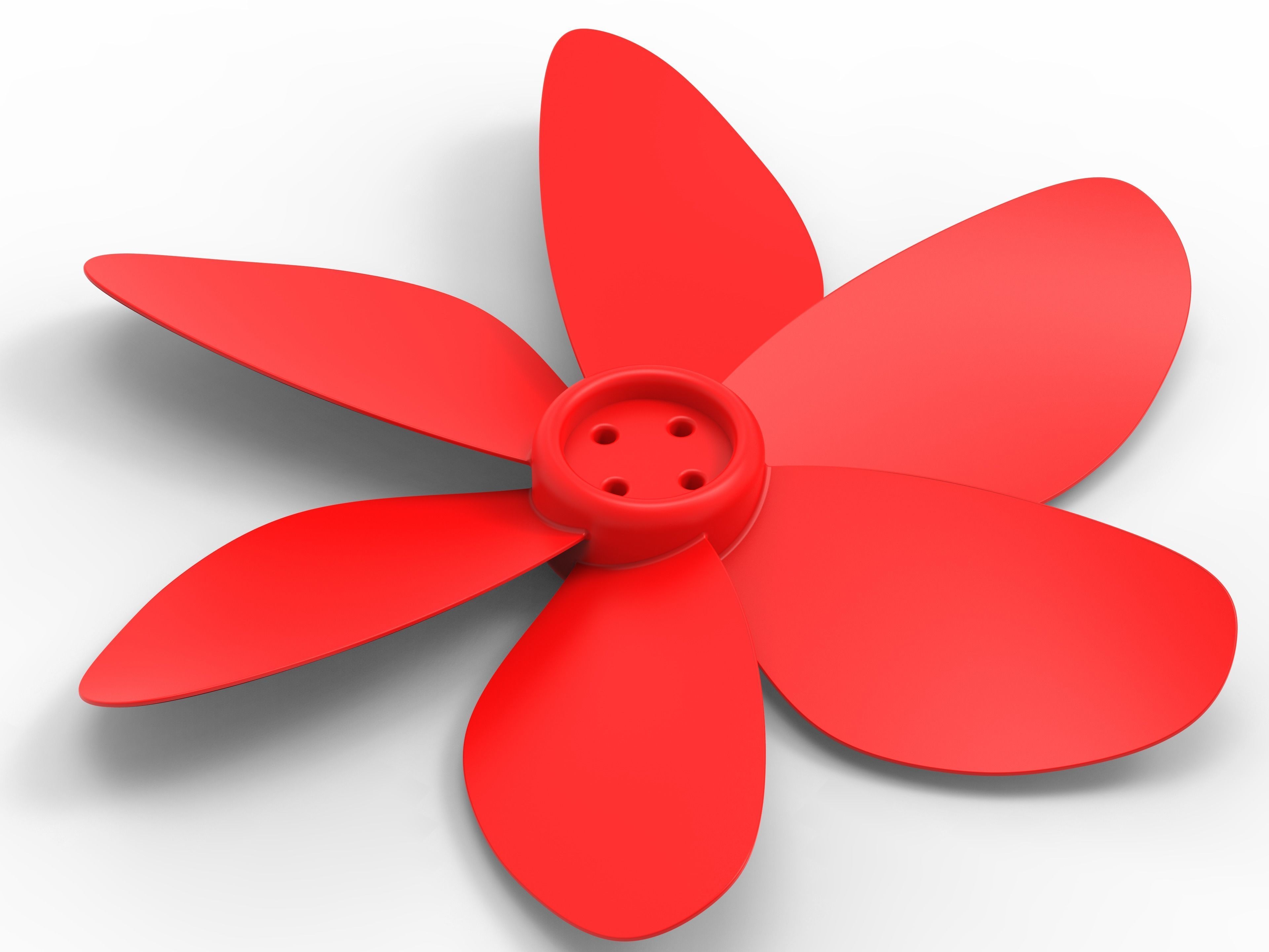 ventilation blade 3D print model_1