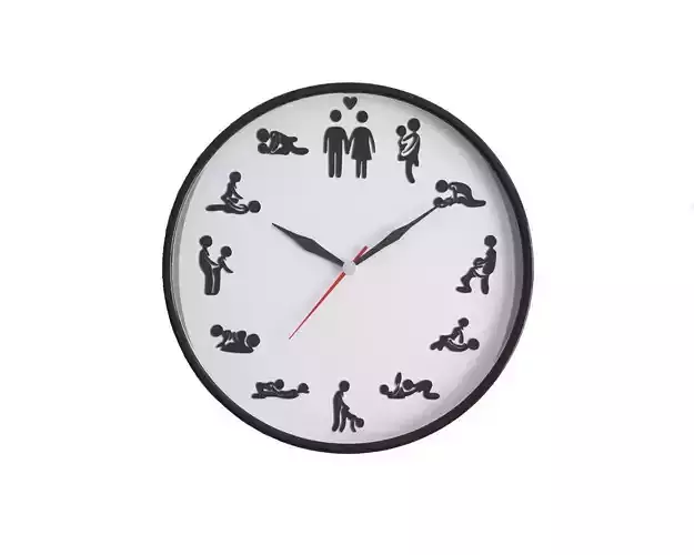 Funny wall clock 