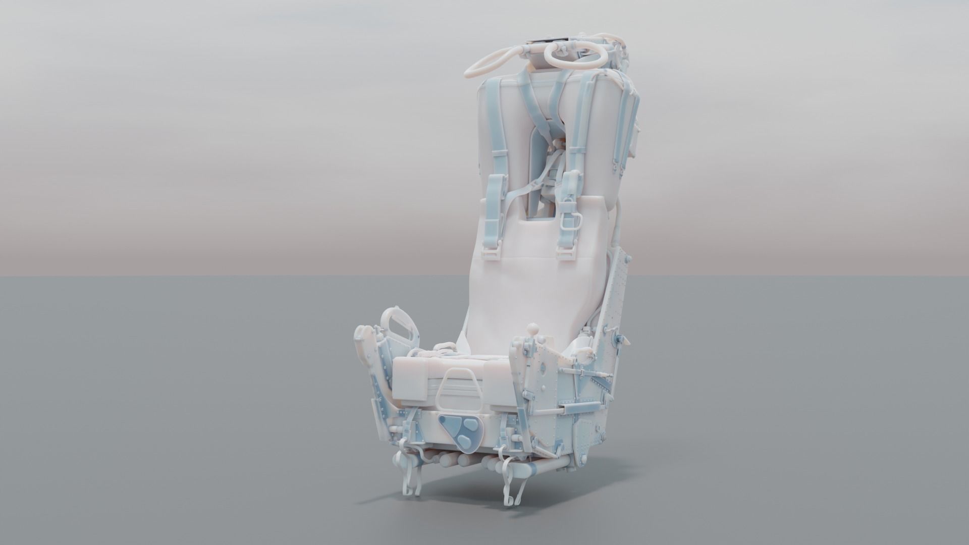 Martin Baker Mk7 Ejection Seat 3D model_15