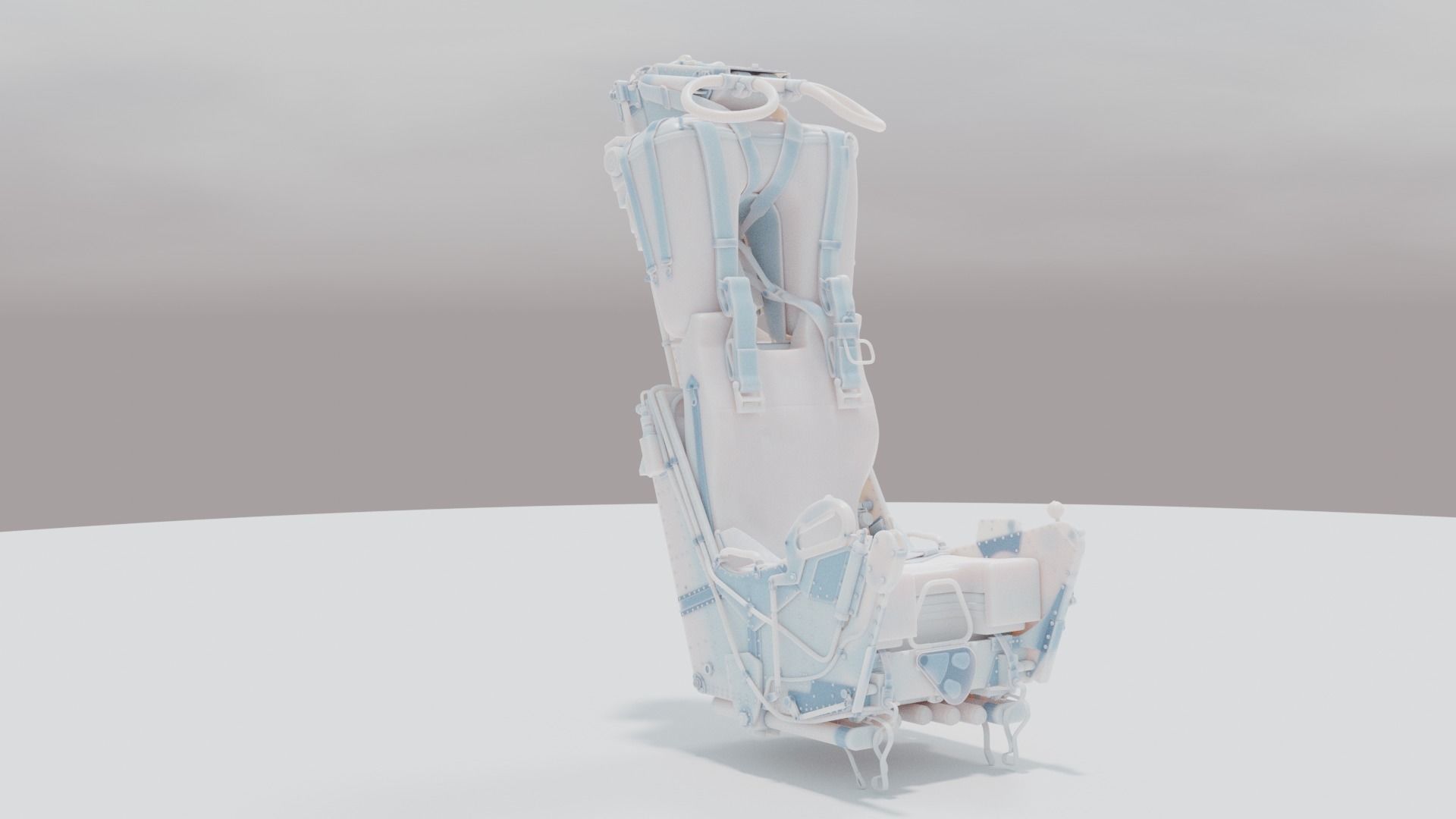 Martin Baker Mk7 Ejection Seat 3D model_14