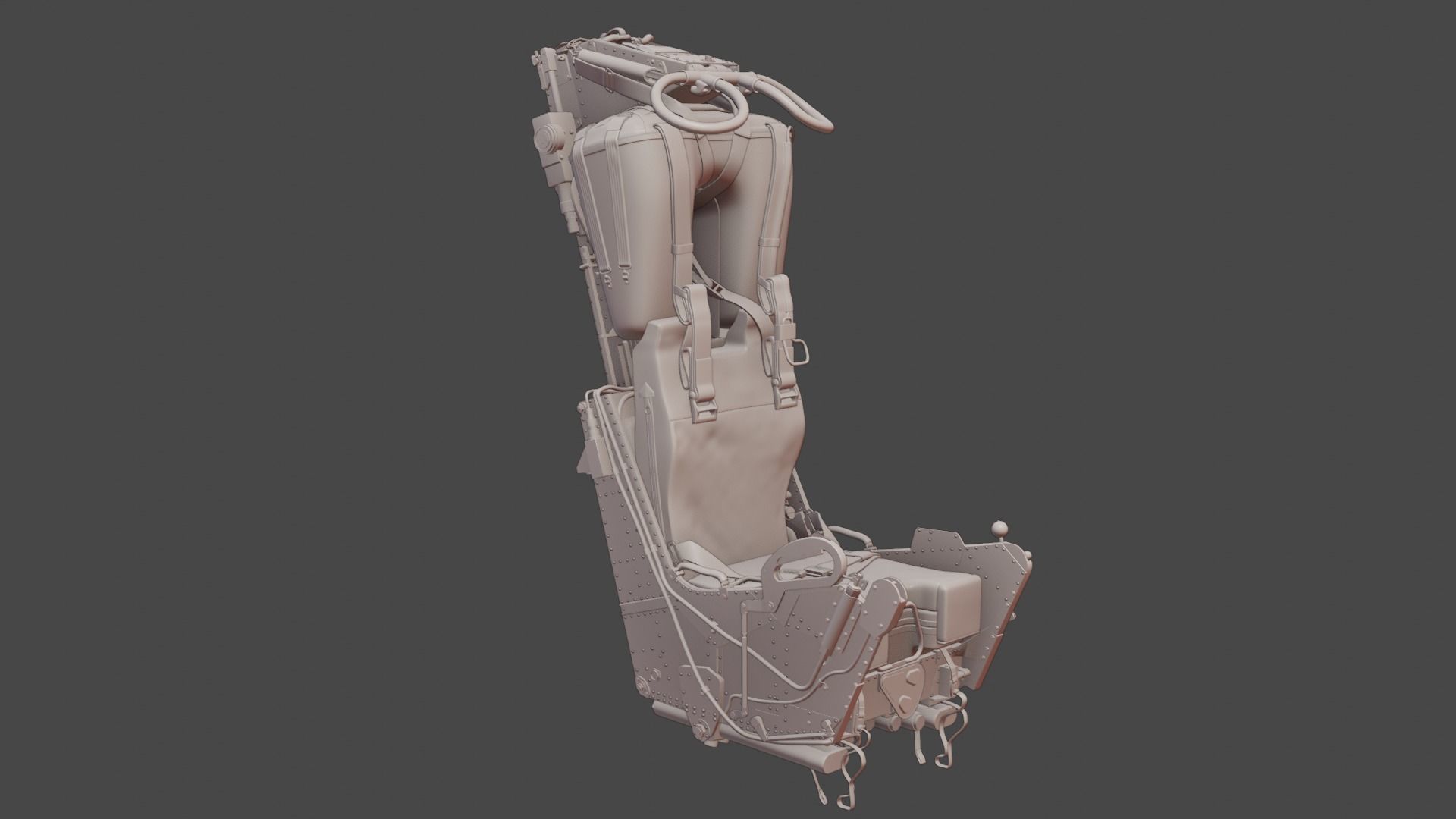 Martin Baker Mk7 Ejection Seat 3D model_11