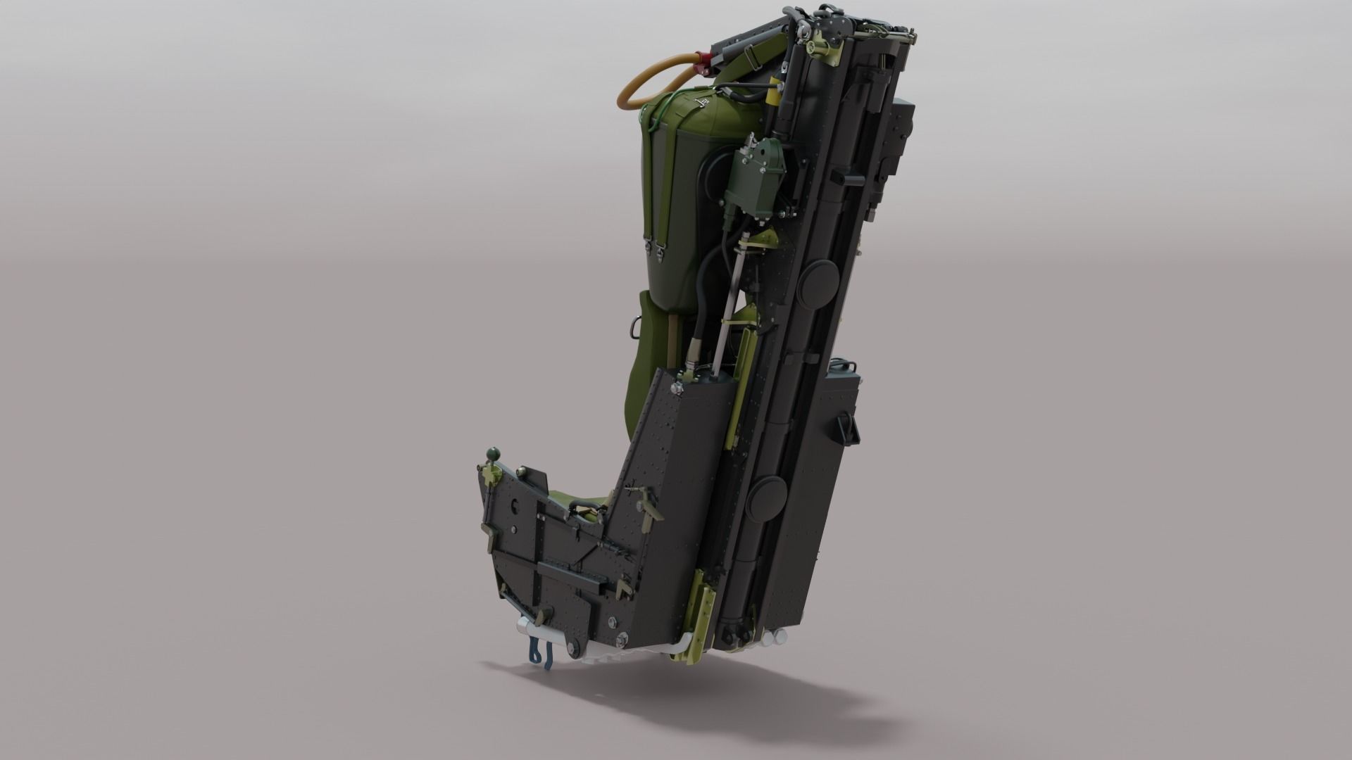 Martin Baker Mk7 Ejection Seat 3D model_2