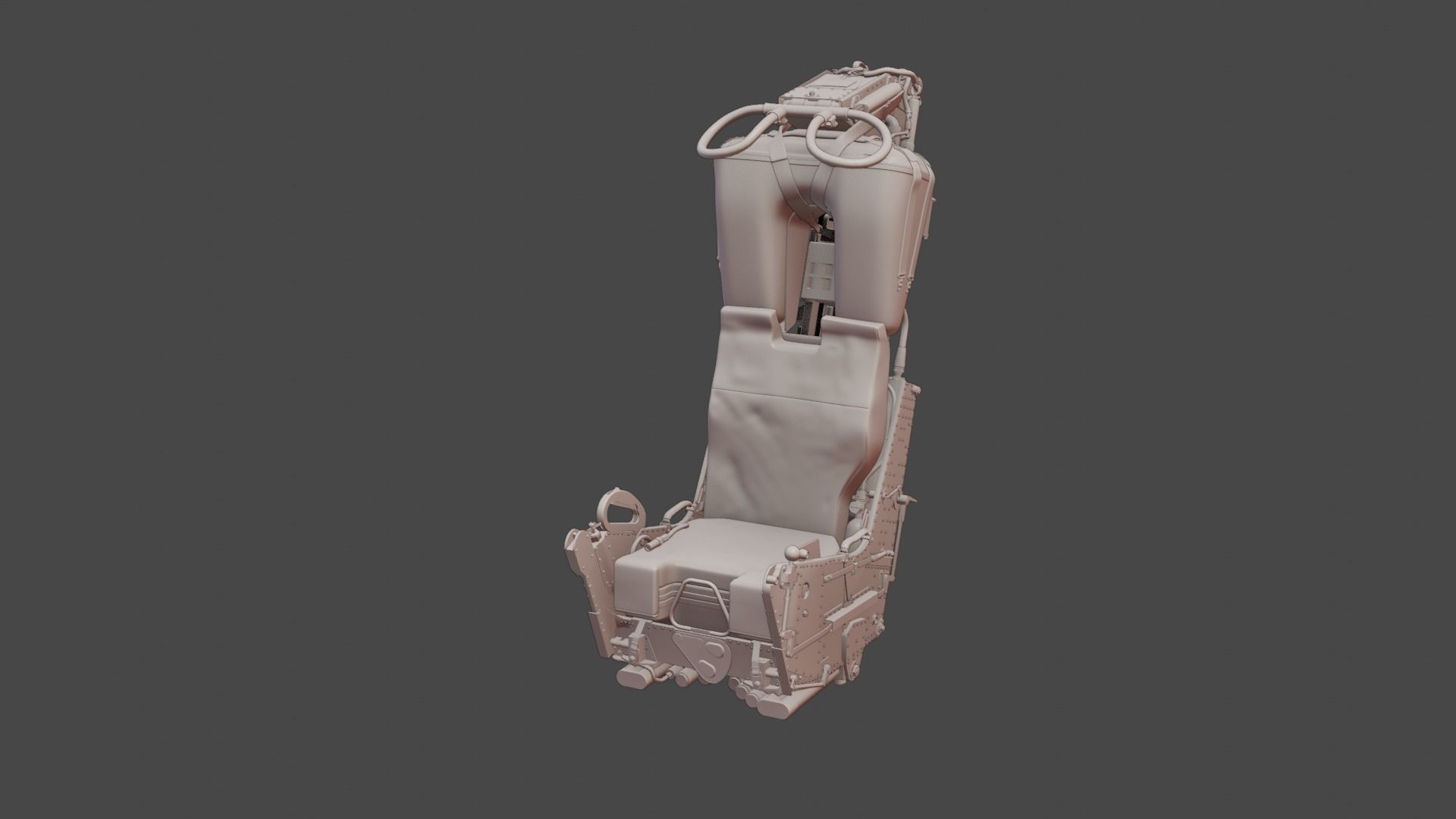 Martin Baker Mk7 Ejection Seat 3D model_7