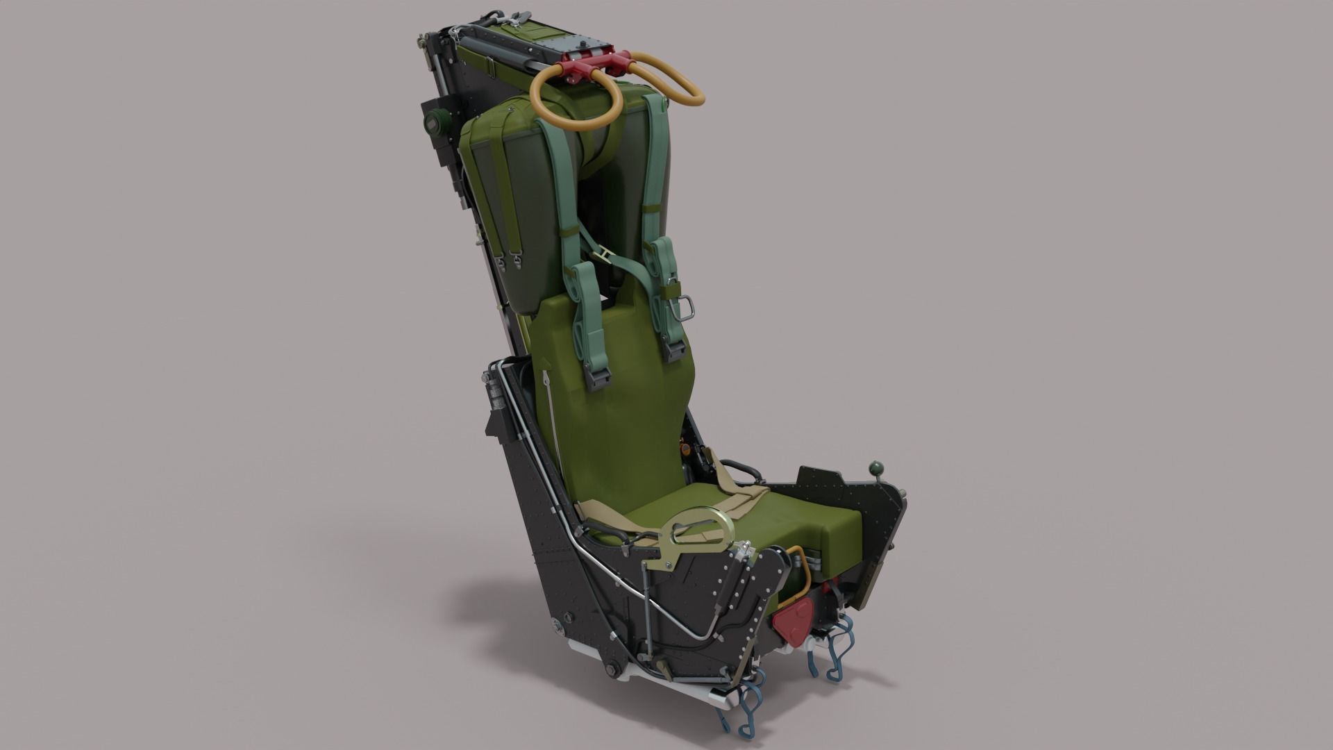 Martin Baker Mk7 Ejection Seat 3D model_3