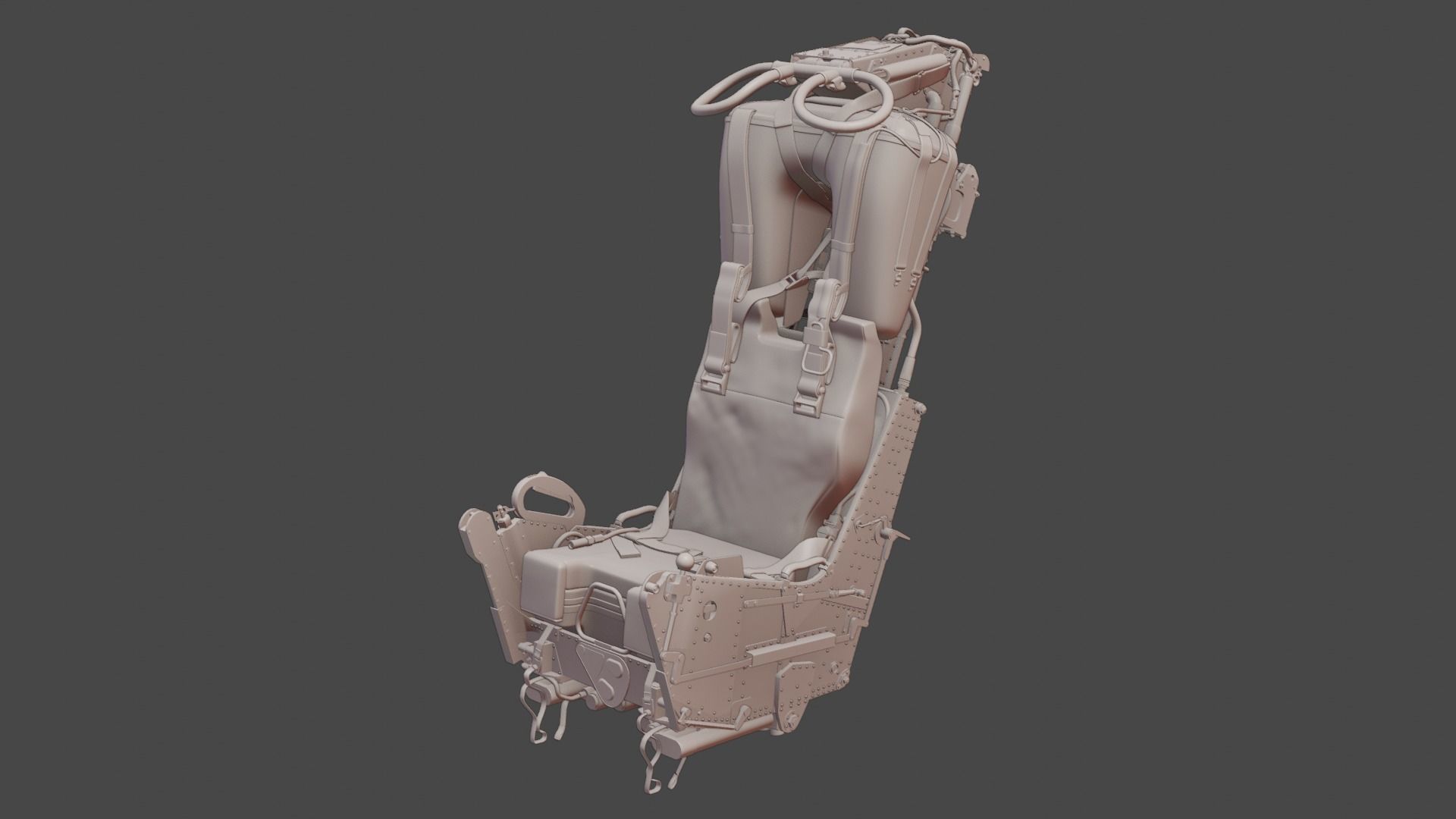 Martin Baker Mk7 Ejection Seat 3D model_8