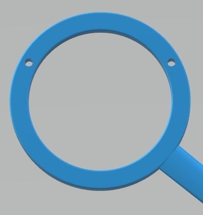 YD231 pendant with circles 3D print model_5