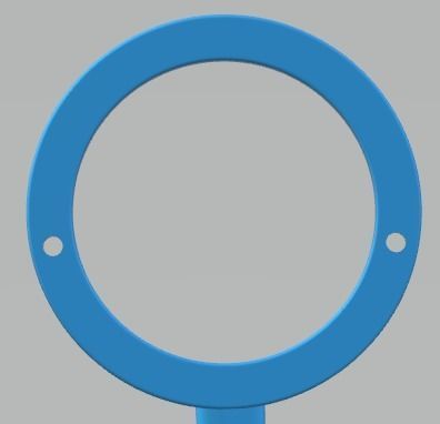 YD231 pendant with circles 3D print model_10