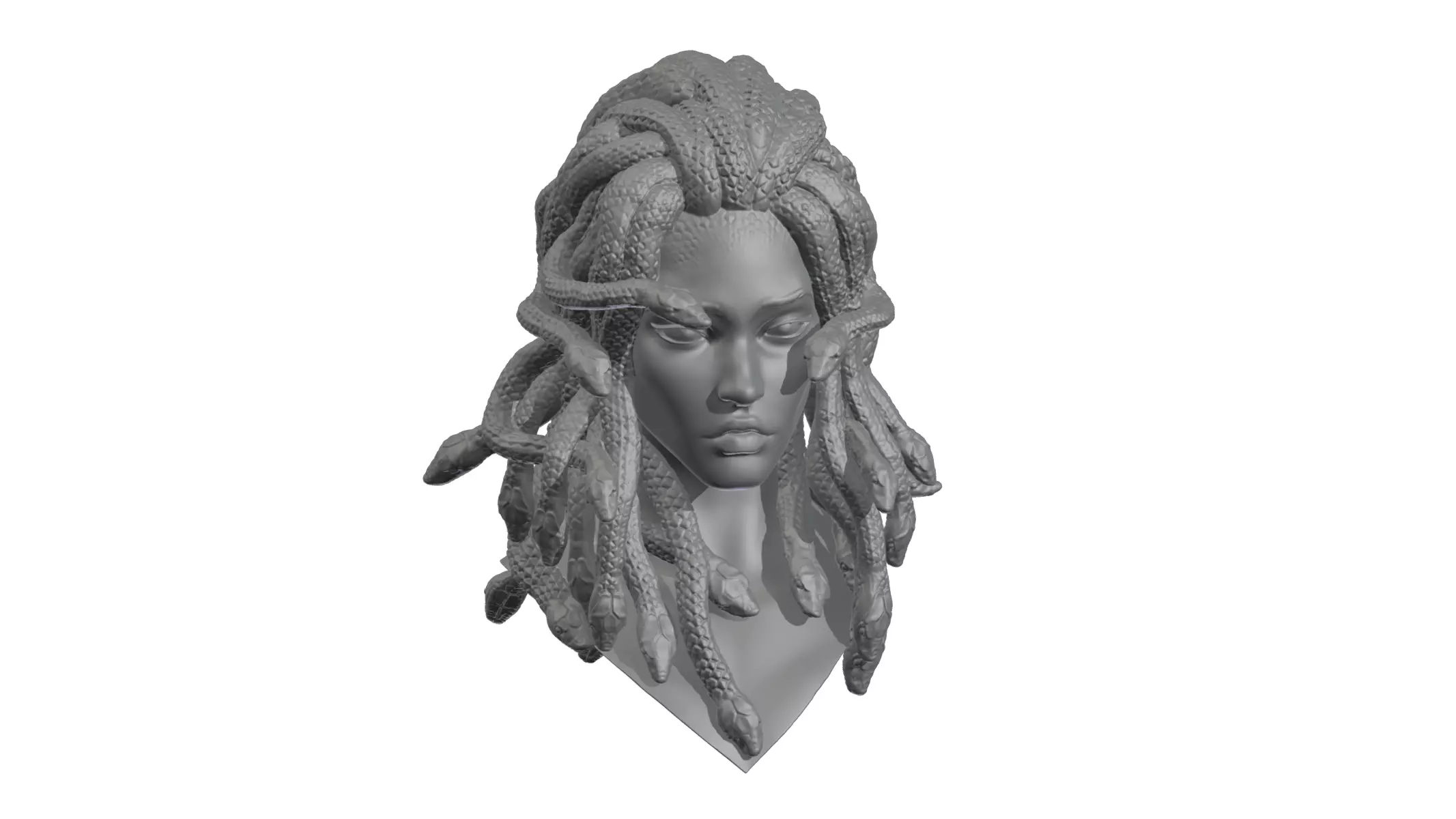 Medusa Head 3D print model_0